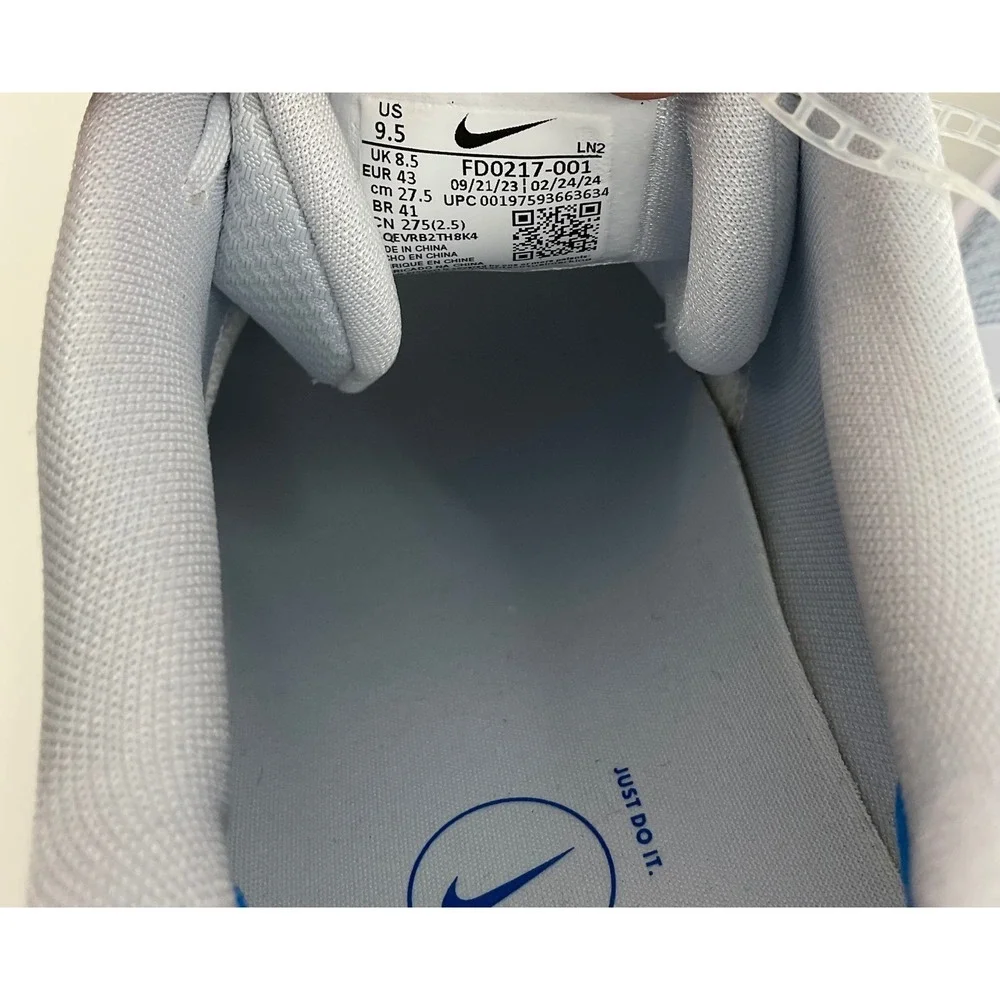 Nike‎ Air Zoom Infinity Tour Next% Golf Shoes Men's US 9.5 Light Blue White